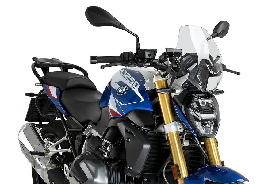 BMW R 1250 R [2025] - Para-brisa esportivo de nova geração | Limpar | PUIG 22299W