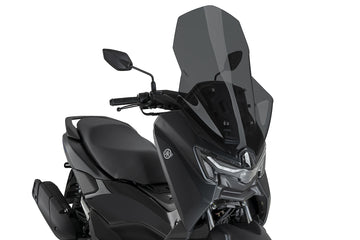 YAMAHA NMAX 125 TECH MAX [2025] - Pára-brisa de turismo da linha V-Tech | Fortemente tonificado | PUIG 22407F