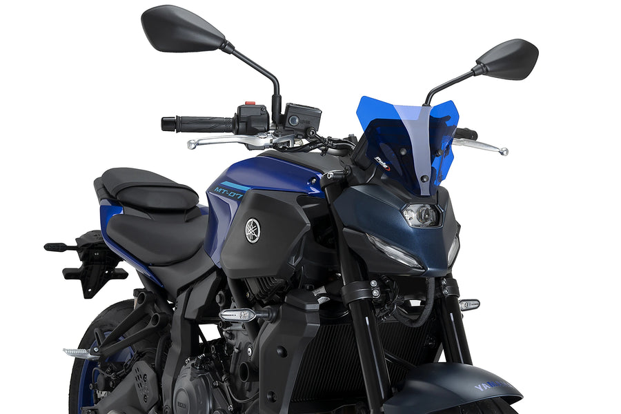 YAMAHA MT-07 Y-AMT [2025] - Pára-brisa esportivo de nova geração | Azul | PUIG 22412A