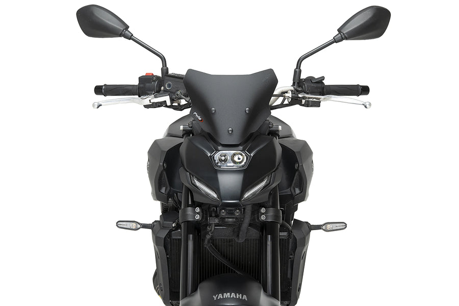 YAMAHA MT-07 Y-AMT [2025] - Pára-brisa esportivo de nova geração | Preto mate | PUIG 22412J