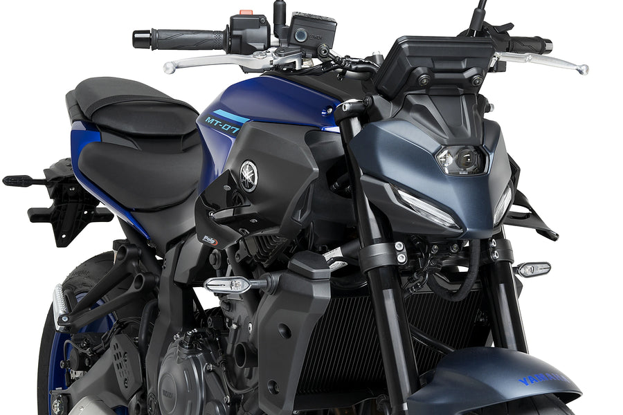 YAMAHA MT-07 Y-AMT [2025] - Spoiler D12 | Preto | PUIG 22416N