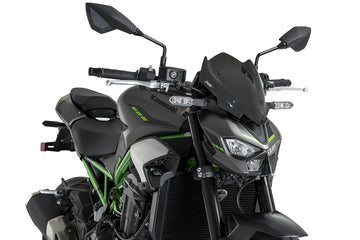 KAWASAKI Z 900 SE [2025] - Pára-brisa esportivo de nova geração | Aparência de carbono | PUIG 22439C