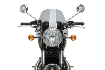 TRIUMPH BONNEVILLE T 120 BLACK [2025] – tela touring com spoiler - 0
