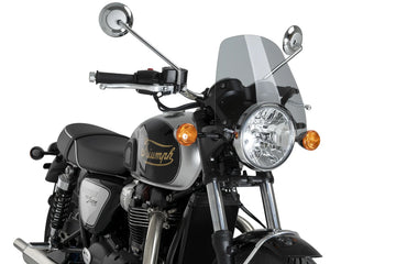 TRIUMPH BONNEVILLE T 120 BLACK [2025] – tela touring com spoiler