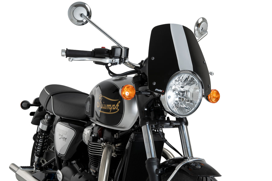 TRIUMPH BONNEVILLE T 120 BLACK [2025] – Tela de scooter urbana – colorida
