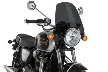 TRIUMPH BONNEVILLE T1 - Pára-brisa Touring de Nova Geração | Fortemente tonificado | PUIG 22454F