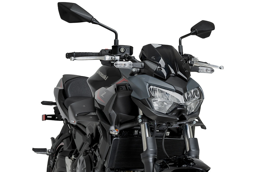 KAWASAKI Z 650 [2025] - Spoiler D12 | Preto mate | PUIG 22472J
