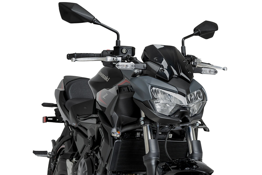 KAWASAKI Z 650 [2025] - Spoiler D12 | Preto | PUIG 22472N