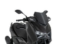 YAMAHA X-MAX 300 TECH MAX [2025] - Pára-brisa esportivo V-Tech Line | Preto mate | PUIG 22571J