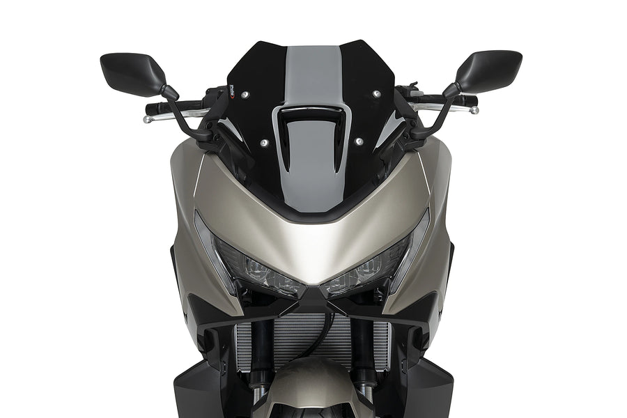 YAMAHA X-MAX 300 TECH MAX + [2025] - Windschutzscheibe V-Tech Line Sport | Schwarz | PUIG 22583N