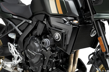 SUZUKI GSX-8TT 2025 - Almofadas de colisão vintage 2.0 | Preto | PUIG 22686N
