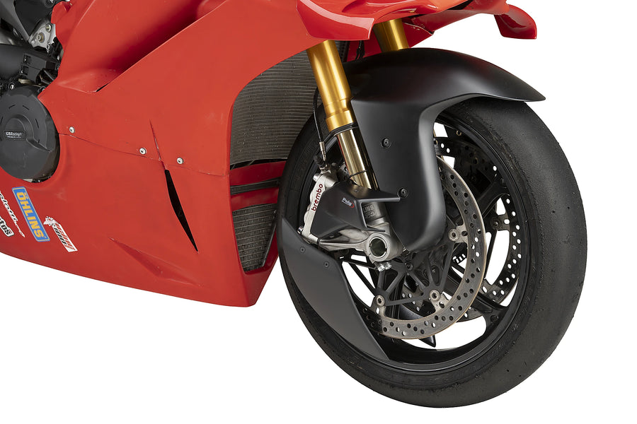 DUCATI PANIGALE V4 2025 - Vorderrad-Aerodeflektor | Mattschwarz | PUIG 22797J