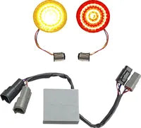 Harley Davidson Fxsb [CUSTOM DYNAMICS] – Inserções de sinal de mudança de direção SMART LED Bullet