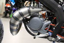 Aprilia RX 50 2T D50B1 [2006–] - Auspuff 70cc orange schwarz