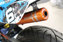 Aprilia RX Factory 50 2T - Auspuff 70cc CNC orange