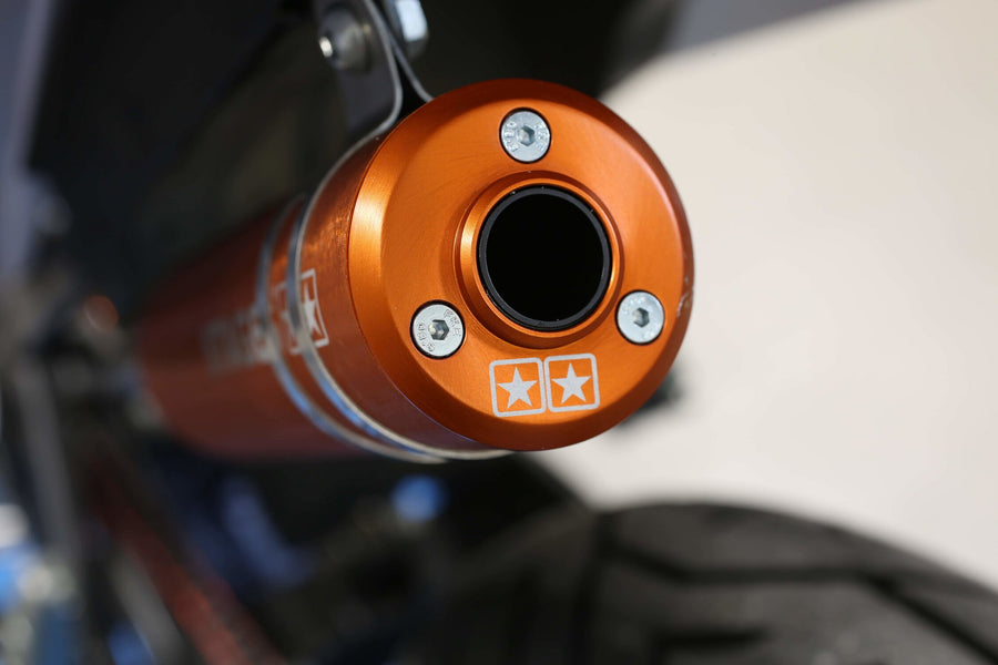 Aprilia SX Factory 50 2T - Auspuff 70cc CNC orange