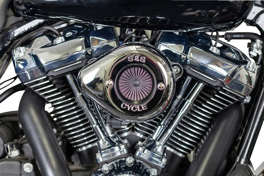 Harley-Davidson FLHTCUTG 1868 Tri Glide Ultra 114 [2023] - Air Stinger Stealth Luftfiltersatz – Oberfläche: Verchromt – Bild 4