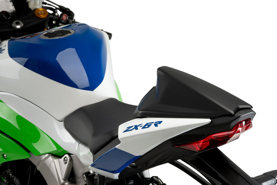 KAWASAKI ZX-6R NINJA [2025] – Carenagem traseira – Visual carbono