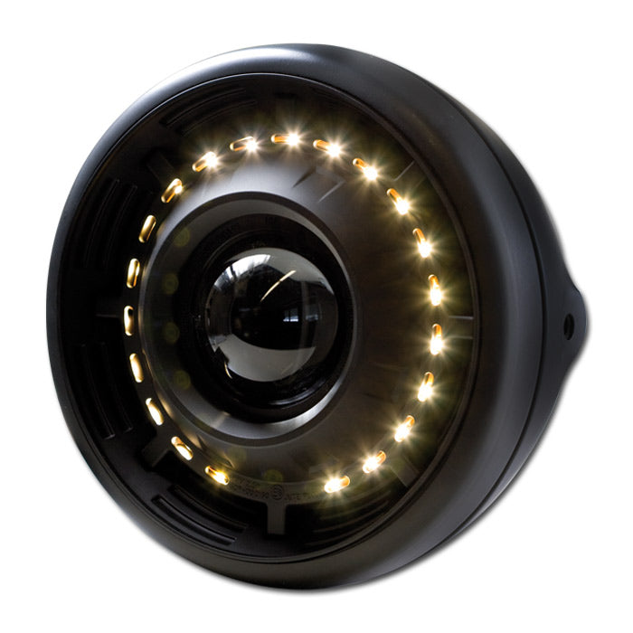Yamaha XJR 1200 – Farol Angel Eye Preto