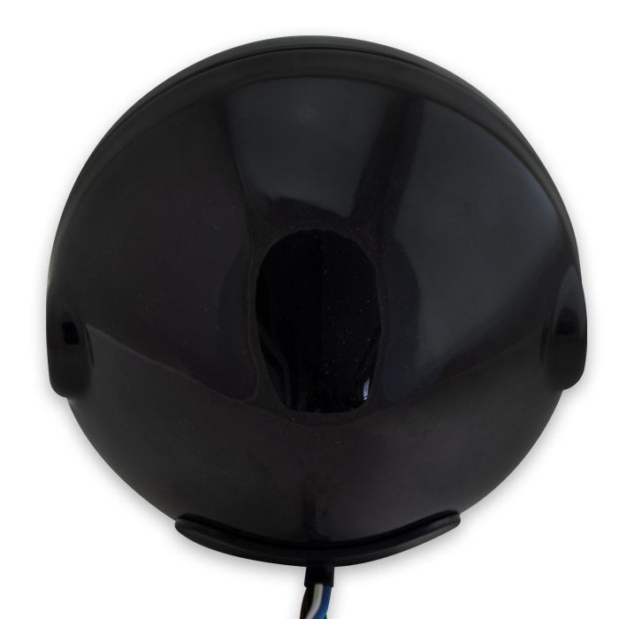 Moto Guzzi V7 – farol H4 bullet 5¾ polegadas preto