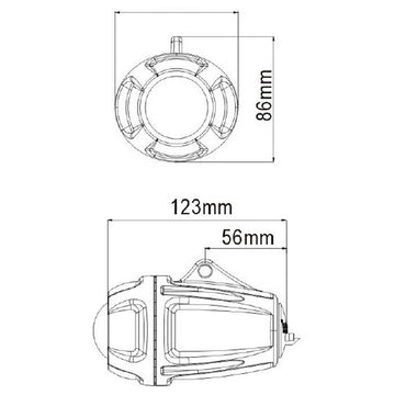 Ellipsoidscheinwerfer "Photon"