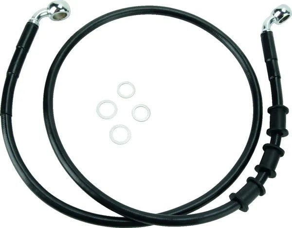 Harley Davidson FLS [DRAG SPECIALTIES] - Kit de linha de freio estendida de vinil preto