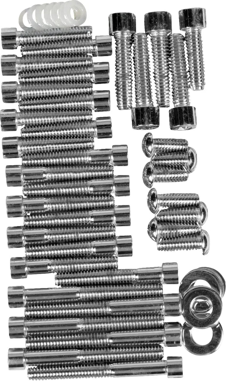 harley-davidson low rider s [DRAG SPECIALTIES] - Conjunto de parafusos para árvore de cames/primária/tampa de transmissão