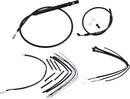 Harley-davidson street bob [BURLY BRAND] – Conjunto de cabos Jail Bar-1