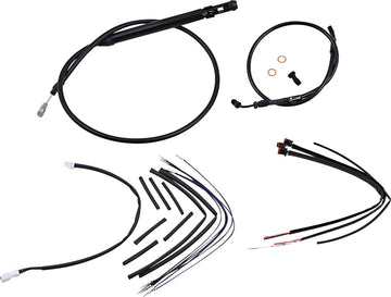 Harley-davidson street bob [BURLY BRAND] – Conjunto de cabos Jail Bar