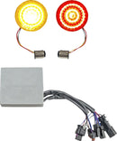 Harley-Davidson Street Bob [CUSTOM DYNAMICS] – Inserções de pisca-pisca SMART LED-1