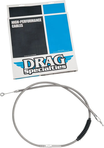 harley davidson fxs [DRAG SPECIALTIES] - Cabo de embreagem trançado de aço inoxidável altamente eficiente - 0