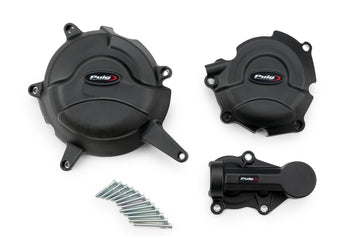 SUZUKI GSX-8TT [2025] – Protetores de motor – Preto
