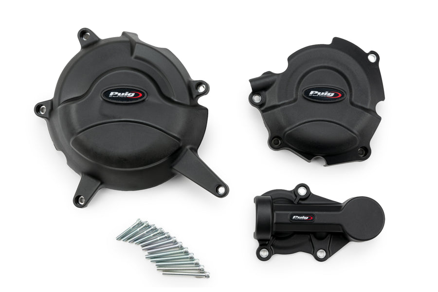 SUZUKI GSX-8TT [2025] – Protetores de motor – Preto