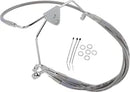 Harley Davidson Flhtcui [DRAG SPECIALTIES] - Kit de linha de freio em aço inoxidável, estendido