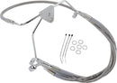 Harley Davidson Flhtcui [DRAG SPECIALTIES] - Kit de linha de freio em aço inoxidável, estendido