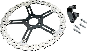Harley Davidson fxlrs [ARLEN NESS] – Kit de rotor flutuante irregular de freio grande de 15"