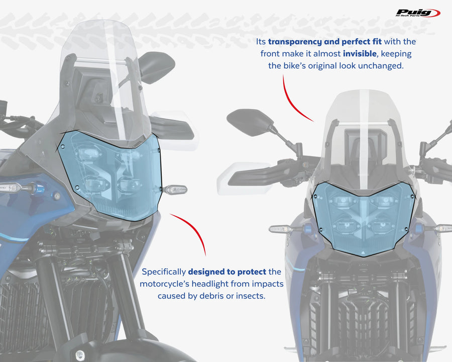 YAMAHA TENERE 700 RALLY EDITION [2025] – Protetor de farol – Transparente