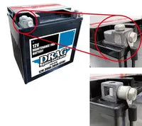 BMW R 75/6 [DRAG SPECIALTIES] – Bateria sem manutenção