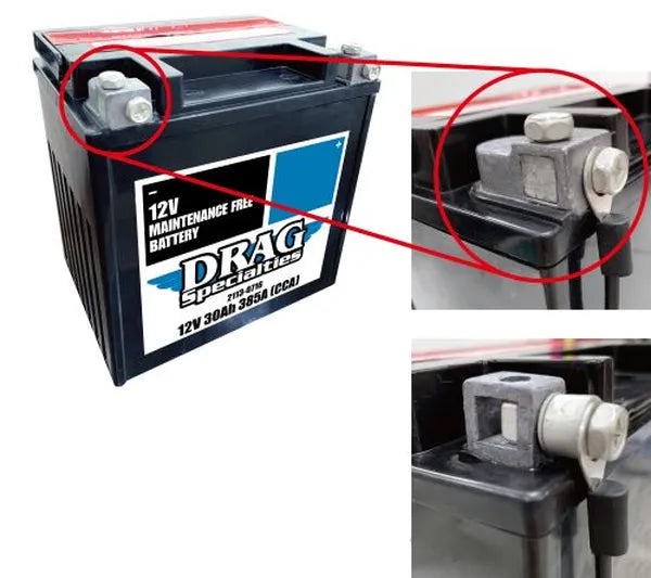 California 1100 [DRAG SPECIALTIES] – Bateria livre de manutenção