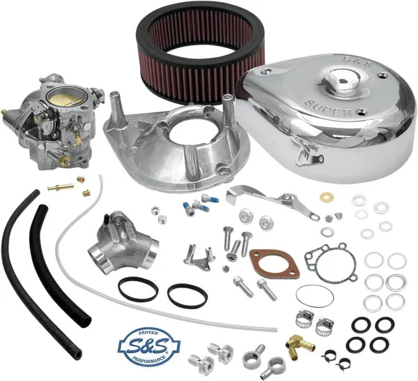 Harley-Davidson Xl 883 Sportster [1991-1992, 1994-2001] - Super E Vergaser-Kit mit Ansaugstutzen – Bild 2