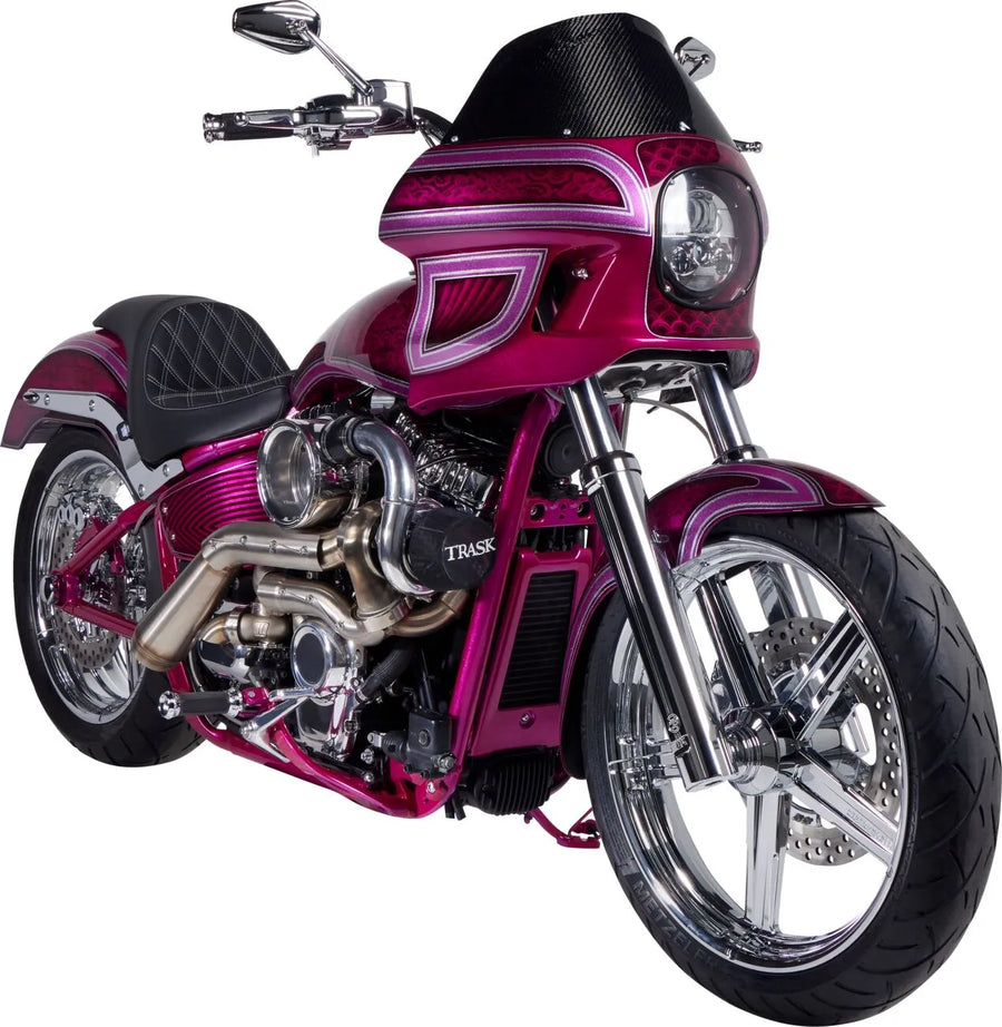 Harley-Davidson Street Bob [CUSTOM CYCLE ENGINEERING] – Tubos de garfo