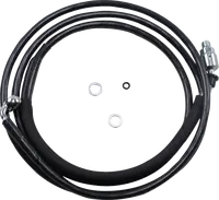 Harley Davidson Fltr [DRAG SPECIALTIES] - Linha de embreagem hidráulica em aço inoxidável