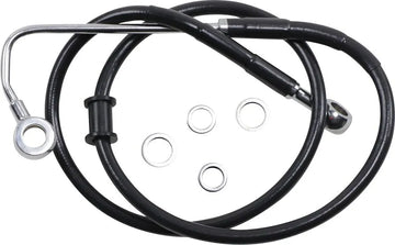 harley davidson flstc [DRAG SPECIALTIES] - Linha de freio estendida em aço inoxidável
