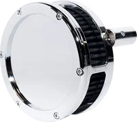 Harley-Davidson FLHTCUI 1340 EFI Electra Glide Ultra Classic Special Anniversary Edition [1995] - BA Luftfilterkit – Oberfläche: Verchromt, Rot – Bild 8