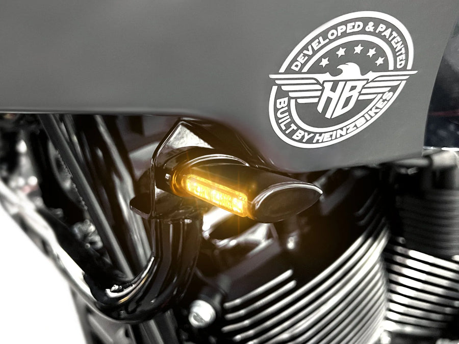 Harley Davidson fxlrst [HEINZ BIKES] – Indicadores clássicos ST