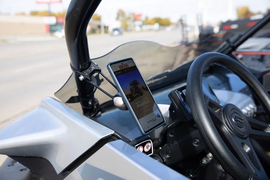 cf moto 800 [KLOCK WERKS] – Suporte para celular Roll Cage