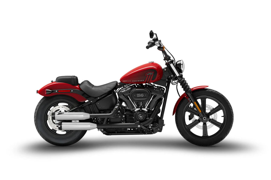 Harley-davidson street bob [ZARD] – Silenciador slip-ons sobreposto para HD-SOFTAIL M8