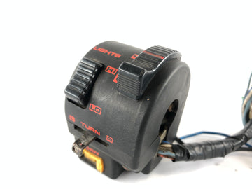 Honda XL 600 R PD03 [1984] - interruptor do guidão do guidão do guidão à esquerda