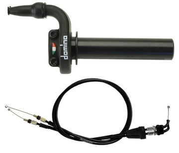 Husaberg Fe 501 [DOMINO] - Punhos de guiador KRE com cabos pretos