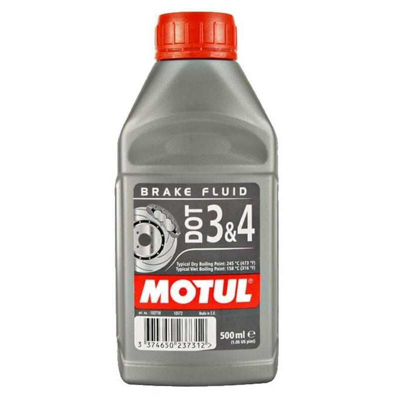 DOT 3 e 4 Fluido de freio 500ml 12er pacote [MOTUL]